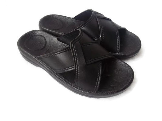 Sepatu Anti Static Black PU Slipper Esd Cleanroom