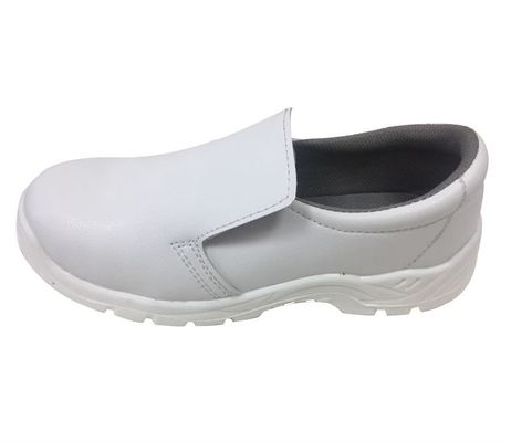Anti Slip Safety Leather Steel Toe Sepatu Esd Cleanroom